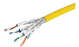 CAT 7a Yellow